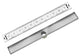LUXE Roman Grate Linear Drain, 30"