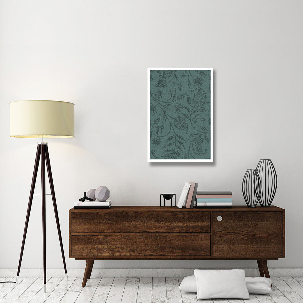"Paisley Trail II Patterns" Digital Paper Print by Daphne Brissonnet, 26"x38"