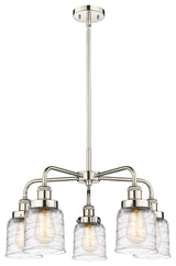 Innovations Cone 5 23" Chandelier Polished Nickel