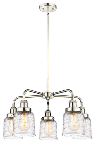Innovations Cone 5 23" Chandelier Polished Nickel