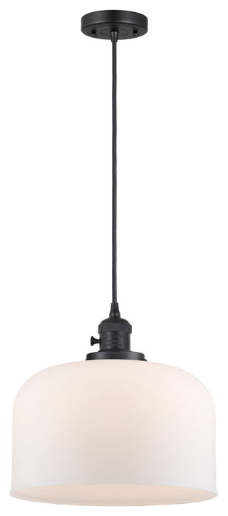 INNOVATIONS 201CSW-BK-G71-L 1-Light Mini Pendant Matte Black
