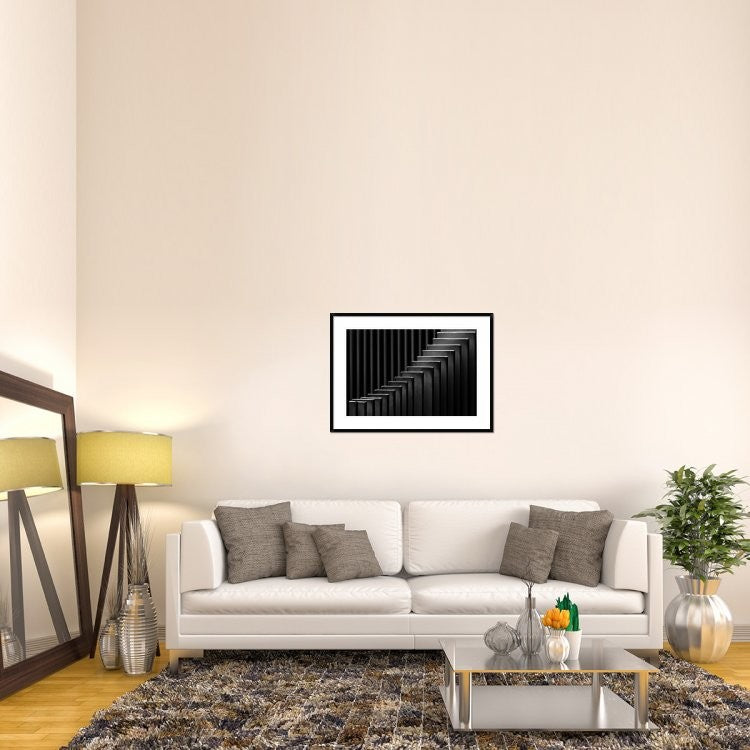 "Upward" Framed Digital Print by Hans-Wolfgang Hawerkamp, 38"x28"