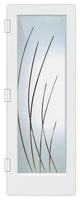 Interior Prehung Door or Interior Slab Door - Sleek Arcs - Primed - 24" x...