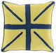 Surya Linen Flag LF-001 20" x 20" Pillow Kit