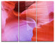 "Antelope Canyon Landscape" Photography Metal Wall Art, 3 Panels, 36"x28"