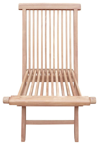 Seven Seas Teak Folding Side Chair, Set of 2