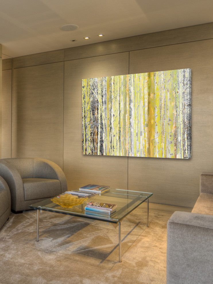 "Aspen Forest" Fine Art Canvas Print, 24"x16"