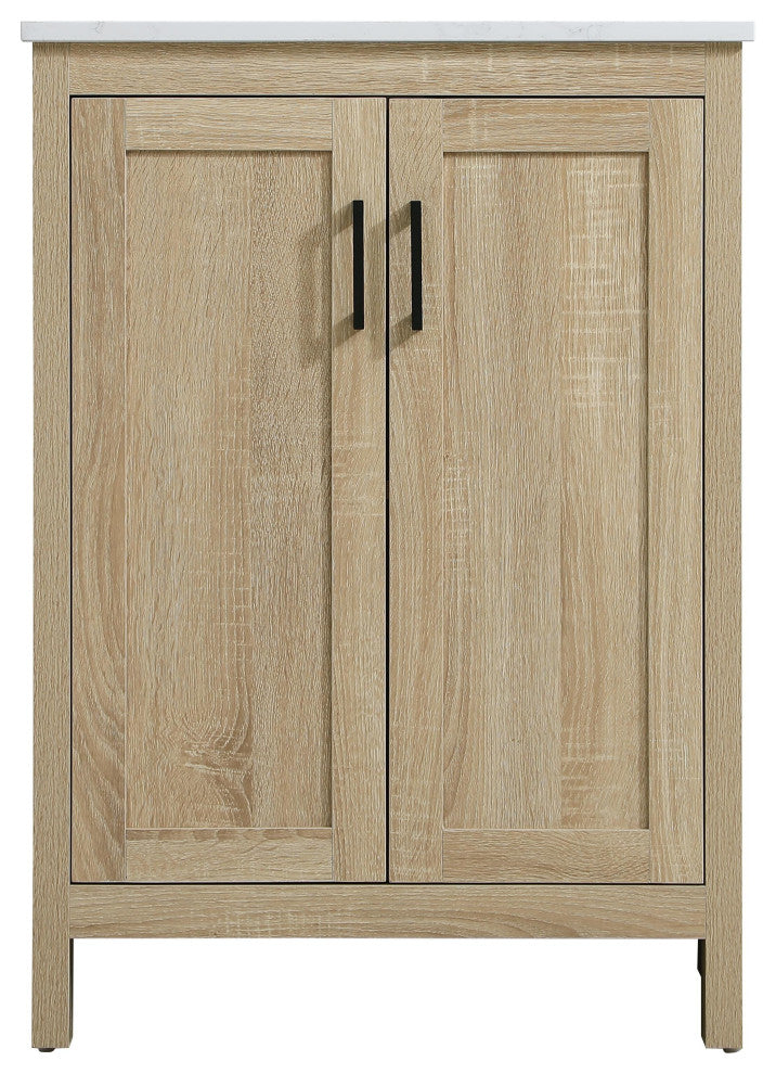 Home Living 24" Single Bathroom Vanity, Mango Wood