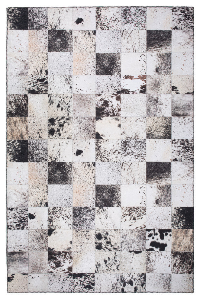 Indoor/Outdoor Stetson SS10 Marble Machine Washable 9' x 12' Rug