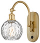 Innovations 518-1W-SG-G1215-6-LED 1 Light Sconce, Satin Gold