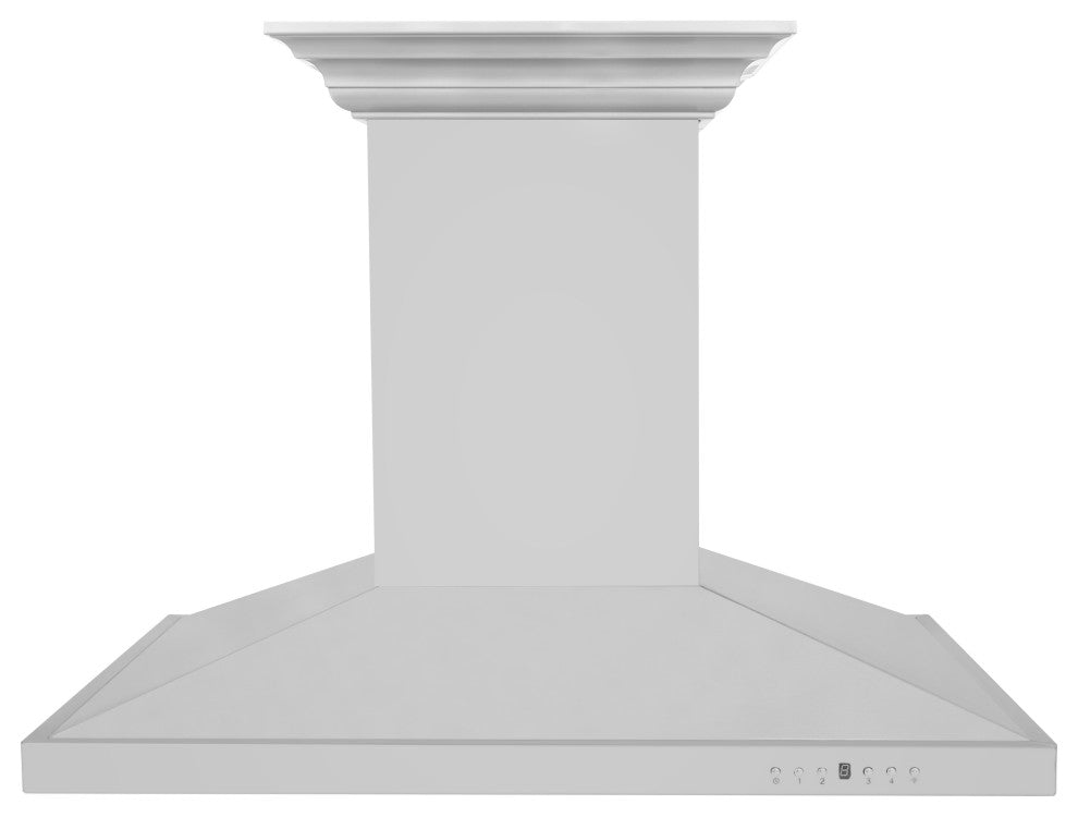 30" ZLINE CrownSound Ducted Vent Island Mount Range Hood, GL2iCRN-BT-30