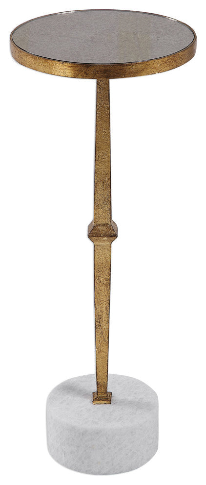 Uttermost - 24882 - Accent Table - Miriam - Antique Gold