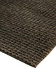 "Moods" (Espresso) Jute Rug, Hand Made by Artisan Rug Maker, 8' X 10'