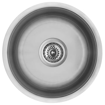 Karran USA U-1414 U Series 14-1/2" Undermount Single Basin - Stainless Steel