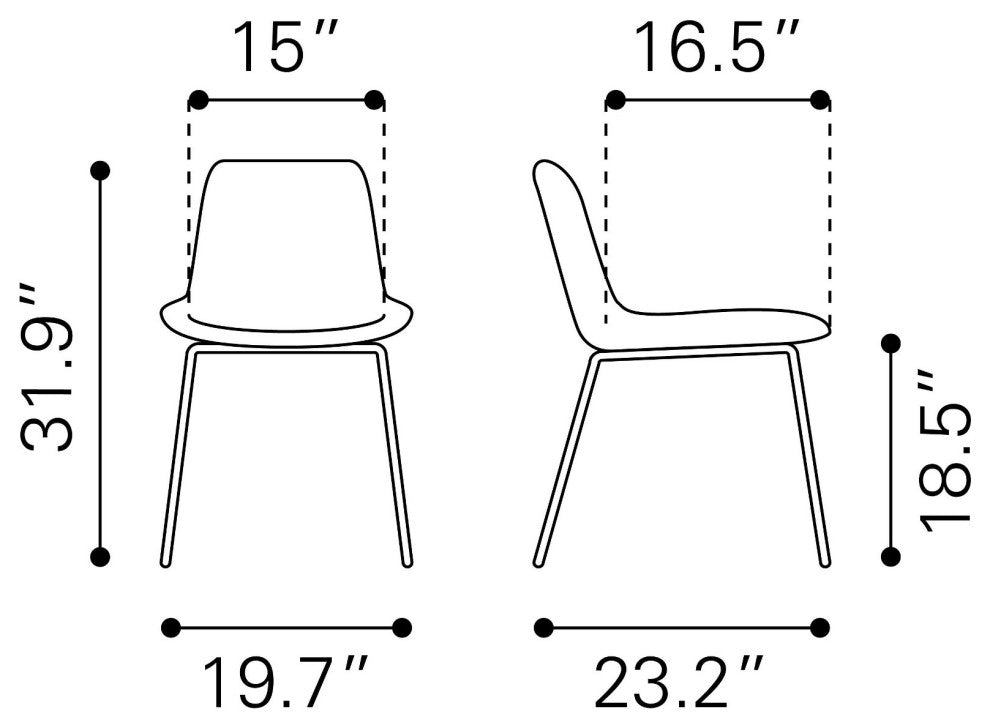 Dining Chair, Set of 2, Steel Metal, Fabric, Gray, Gold, Cafe Bistro