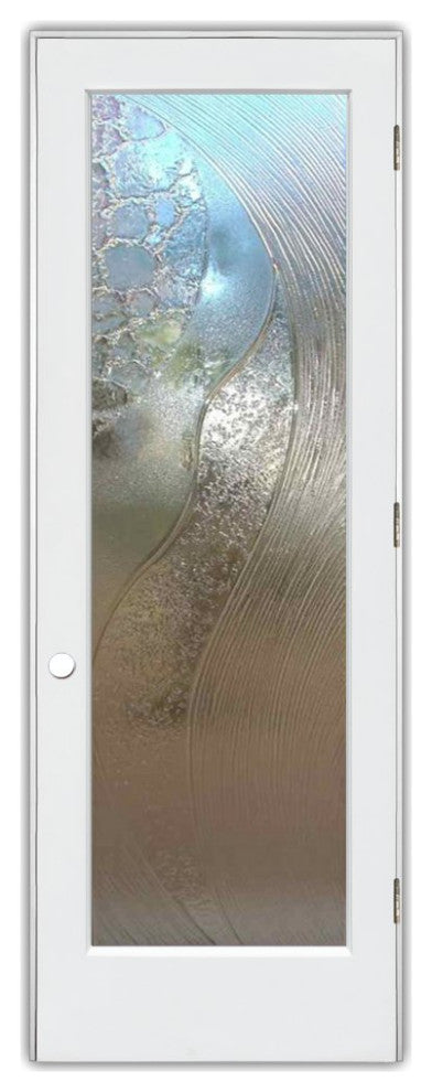 Interior Prehung Door or Interior Slab Door - High Tide - Cast Glass CGI 033...