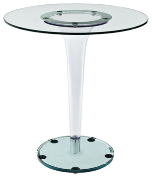 Gossamer Dining Table in Clear