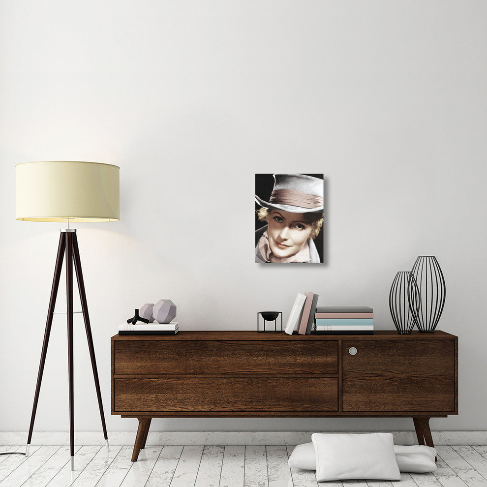 "Greta Garbo" Stretched Canvas Giclee by Hollywood Photo Archive, 17"x22"