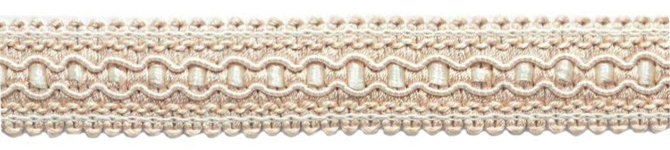Gimp Braid Trim, Style# 0125IG, Color# E15A1 - Champagne Ivory [5 Yards]
