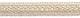 Gimp Braid Trim, Style# 0125IG, Color# E15A1 - Champagne Ivory [5 Yards]