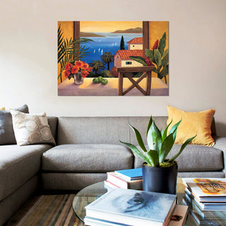 "Ocean Breeze II" by Elizabeth Wright, Canvas Print, 26"x18"