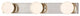 Luna 3-Light LED Bath Bar FSN-4043-CLOP-NCKL, Brushed Nickel