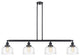 INNOVATIONS 214-BK-G713-LED 4-Light Island Light Matte Black