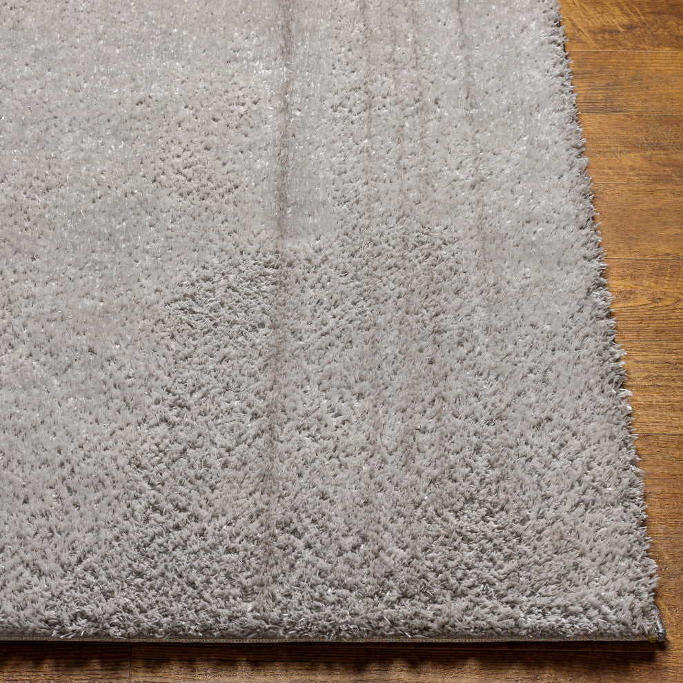 Cloudy shag CDG-2303 Gray Machine Woven 7'10" x 10' Rug