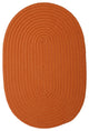 Colonial Mills Boca Raton BR74 Rust Indoor/Outdoor Area Rug, Oval 8'x11'