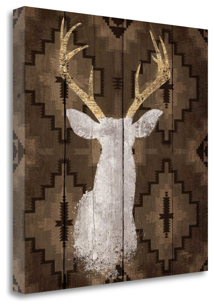 "Precious Antlers I" By Wellington Studio, Giclee Print on Gallery Wrap Canvas