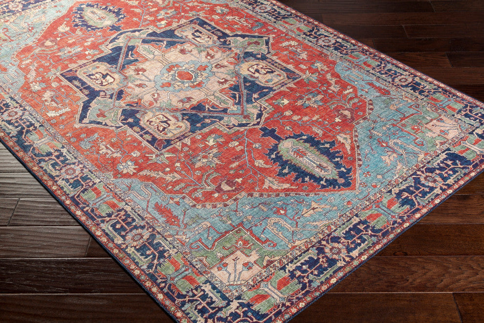 Surya Iris IRS-2308 Traditional Area Rug, 9' x 12' Rectangle