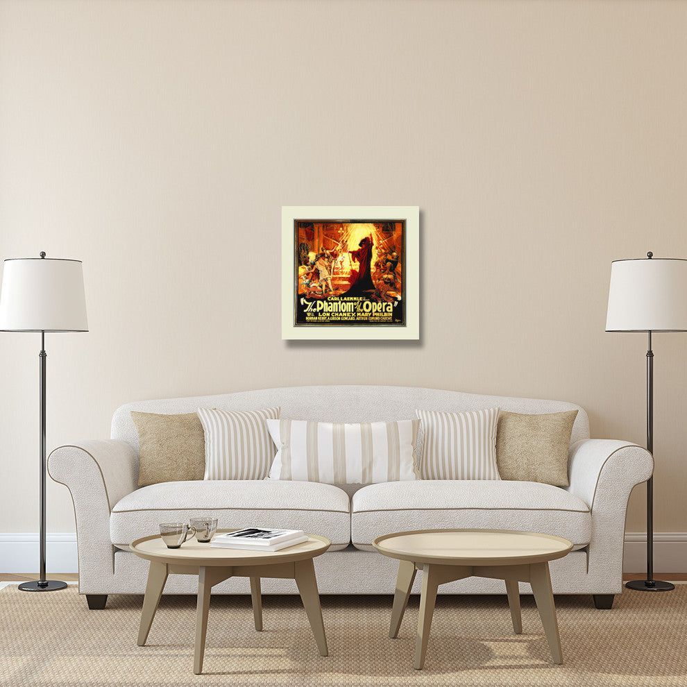 "phantom poster A" Stretched Canvas Giclee by Hollywood Photo Archive, 30x30"