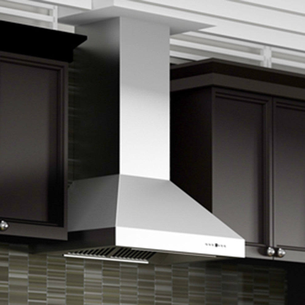 ZLINE 30 in. 400 CFM Wall Mount Range Hood in Stainless Steel (667-30)
