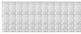 Salma 12-Panel Track Extendable Vertical Blinds 140-260"W