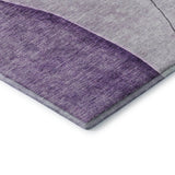 Premium Machine Washable Mayfield AMF696 Purple 3' x 5' Rug