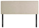 Modway Phoebe King Upholstered Fabric Headboard Beige
