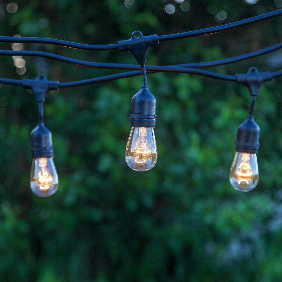 Brightech AmbiencePro Incandescent String Lights 11Watt S14, 24 Ft Strand