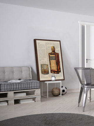 "Cognac History" Framed Painting Print, 20"x30"