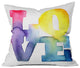 Cmykaren Love 4 Throw Pillow, 16"x16"