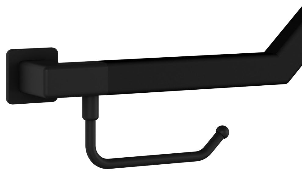 Seville Corner Bar, Matte Black