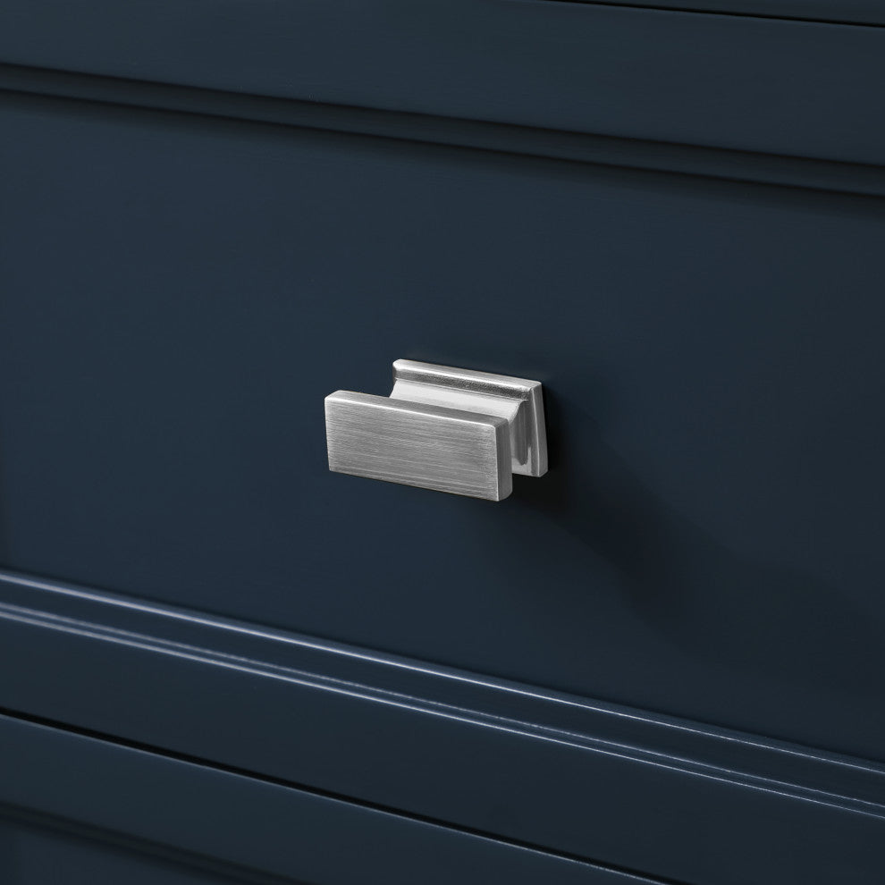 Ove Decors Stanley 42" Single Sink Bathroom Vanity, Midnight Blue