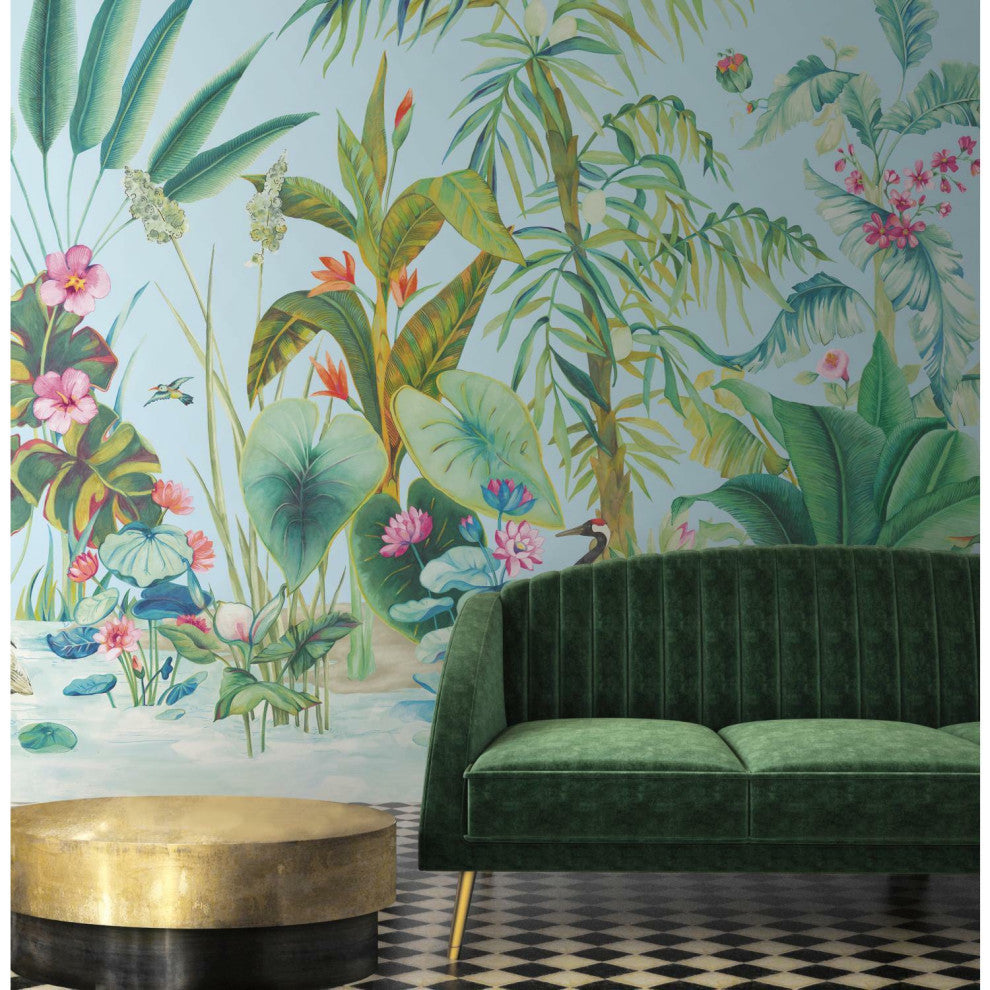 Tropical Panoramic Mural