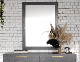Modrest Diana Modern Grey Ash Mirror