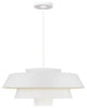 Generation Lighting, EP1081MWT, Large Pendant, Matte White