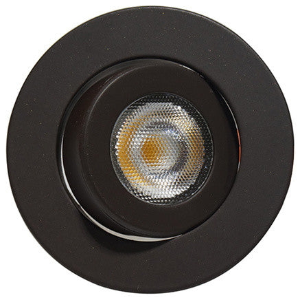 NICOR 2" LED Gimbal Downlight, Oil-Rubbed Bronze