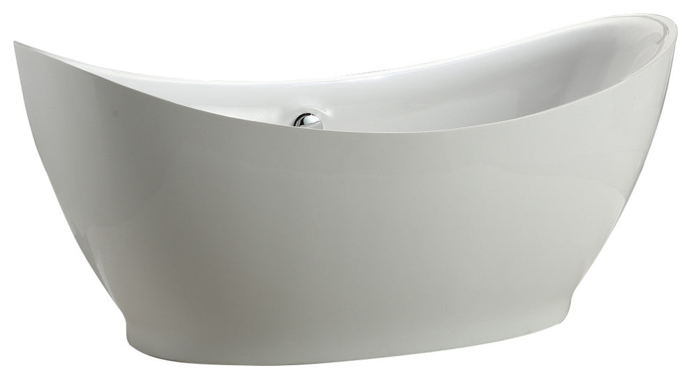 Divinity 68" x 31.5" Soaking Bathtub