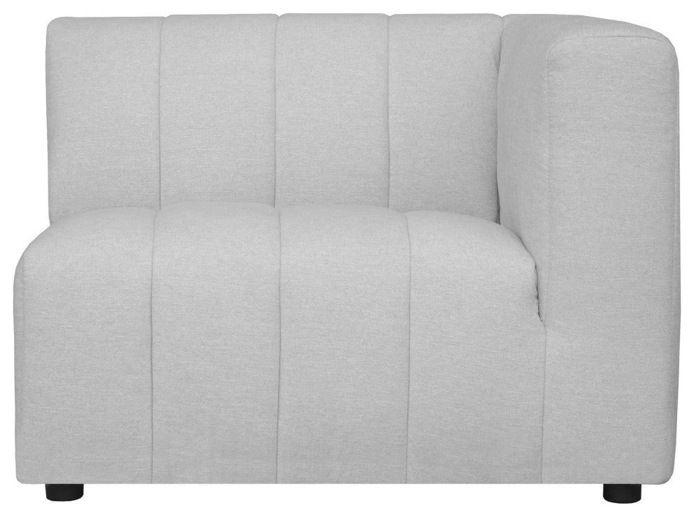 First of A Kind Lyric Arm Chair Right Oatmeal