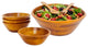 7-Piece Wood Salad Bowl Set