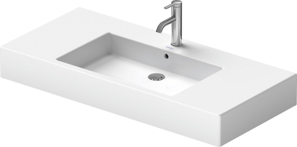 Duravit Vero 105 cm Bathroom Sink 03291000001 White WonderGliss