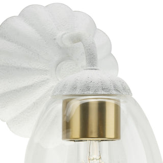 Quillan Collection Transitional Bath and Vanity Light, White Plaster
